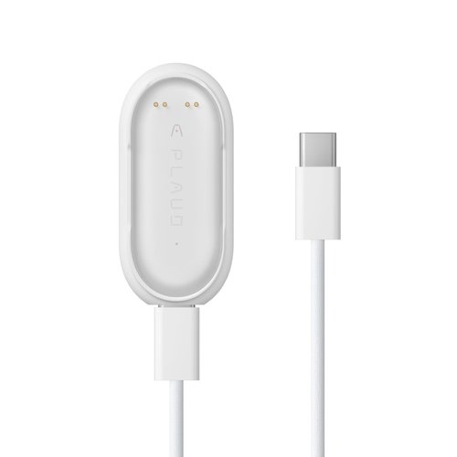 Plaud NotePin Charging Dock, Compatible with Plaud NotePin S and NotePin AI Voice Recorder, Magnetic Charger Cradle with Non-Slip Base & USB-C Braided Cable, Fast 2-Hour Charging Replacement Accessory
