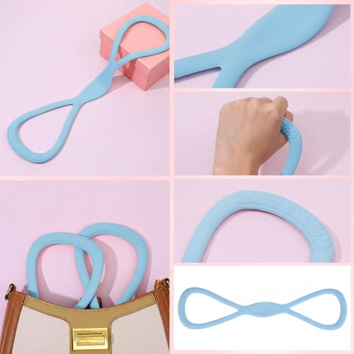 Figure 8 Resistance Bands with Handles - Blue for Full Body Workout