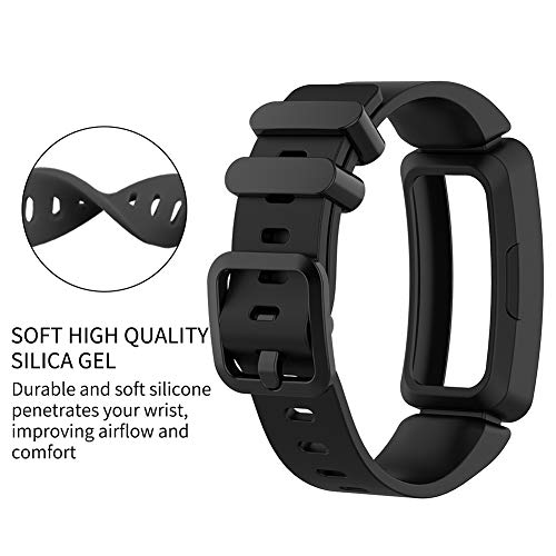 Soft Silicone Replacement Band for Kids Activity Tracker - Multiple Colors