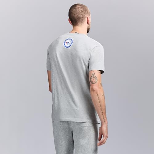 Men's Graphic Cotton T-Shirt - Game 7 Lightweight Crew Neck