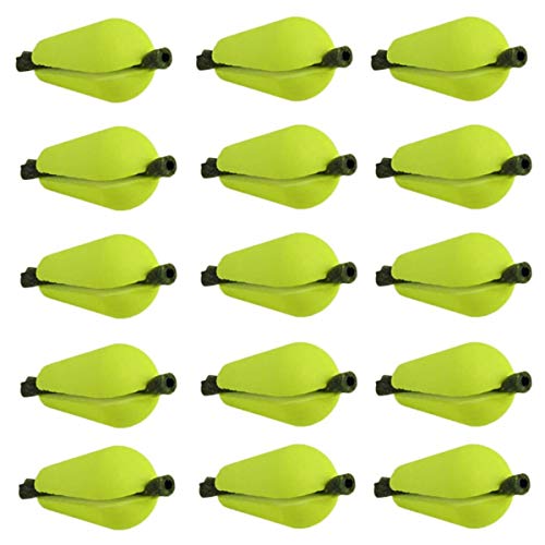 15 Foam Teardrop Strike Indicators for Fly Fishing - Bright Colors