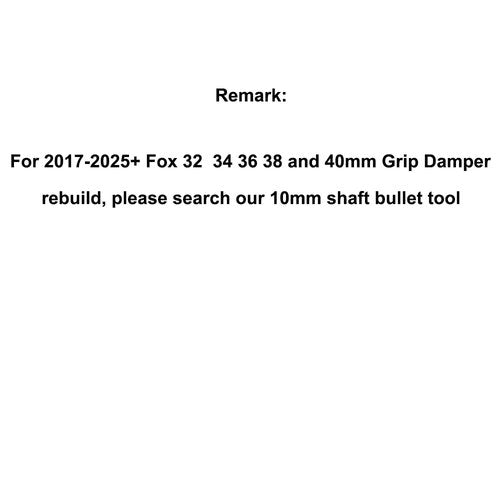 Bisrollnaa Bullet Tool for Fox Float NA2 Air Spring Shaft Compatible with 398-00-657