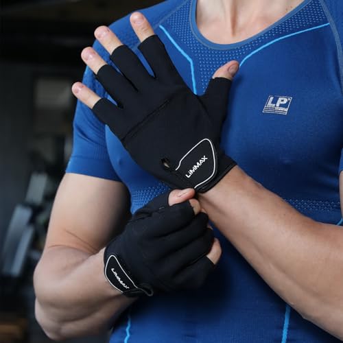 Breathable Half Finger Workout Gloves - Non-Slip Padded Palm, Pink - X-Large