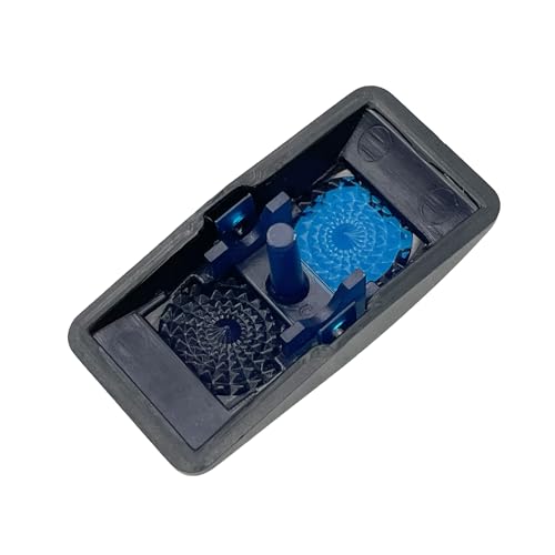 Blue 6-Pack Rocker Switch Cover Caps 49x24mm with Sticker Label for Carling Actuator Switches