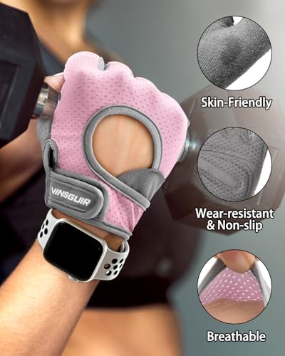 Breathable Weight Lifting Gloves for Men & Women | Padded Gym Gloves with Enhanced Grip & Palm Protection