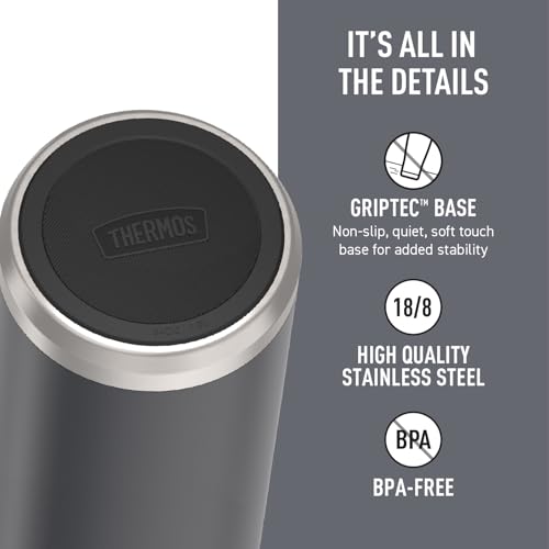 THERMOS ICON SERIES 64oz Stainless Steel Water Bottle with Spout - Granite
