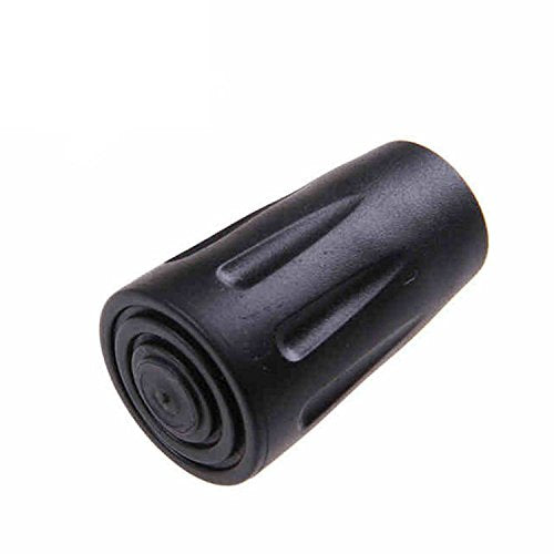 Rubber Trekking Pole Tips - Durable Replacement Tips for Hiking Poles (6 Pack)