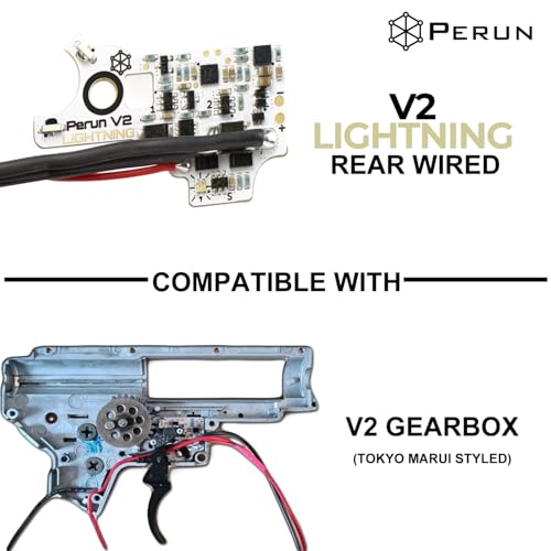 Perun V2 Lightning Mosfet for AEG Airsoft Rifle - Programmable Modes