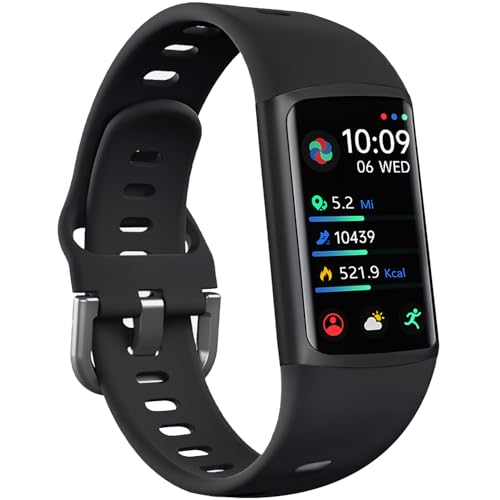 Slim Fitness Tracker with Heart Rate, Blood Pressure, and Sleep Monitor