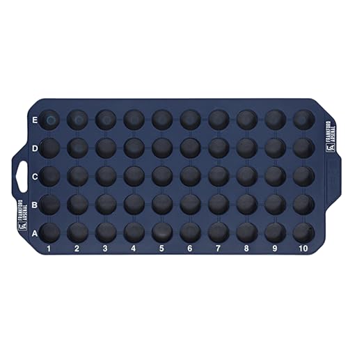 Frankford Arsenal Reloading Trays 2 Pack, Holds 50 Cases, 9 Sizes, Precise Fit, for Reloading and Gunsmithing