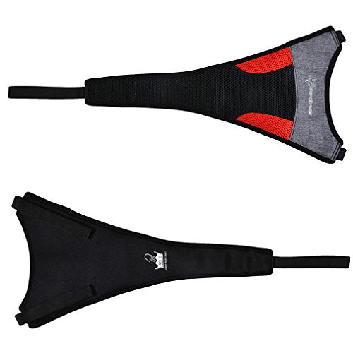 ROCKBROS Bicycle Trainer Sweat Guard Frame Protector Absorbs Sweat Black Red