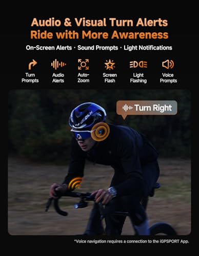 BiNavi Air GPS Bike Computer - 3.0'' Touchscreen Navigation