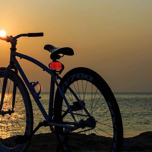 Bike Reflector Kit - 8 Pcs Front & Rear Safety Reflectors
