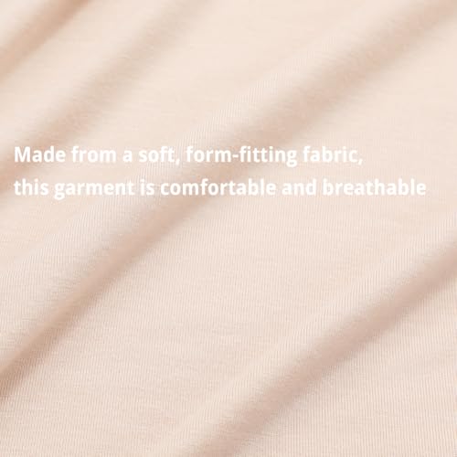 Women's Slim Fit Sweatproof T-Shirts with Underarm Sweat Pads - Scoop Neck Short Sleeve Basic Undershirts