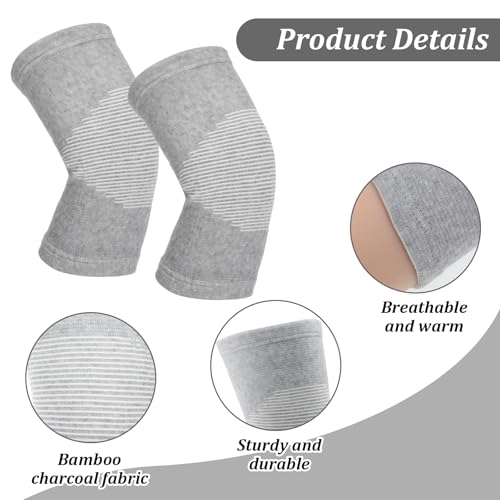Bamboo Compression Knee Sleeve - Non-Slip Support Brace