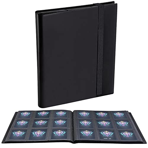 Trading Card Binder - 360 Pockets, Side Loading, Black