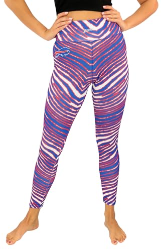 Buffalo Bills Women's High Waist Powermesh Leggings with Pockets - Large