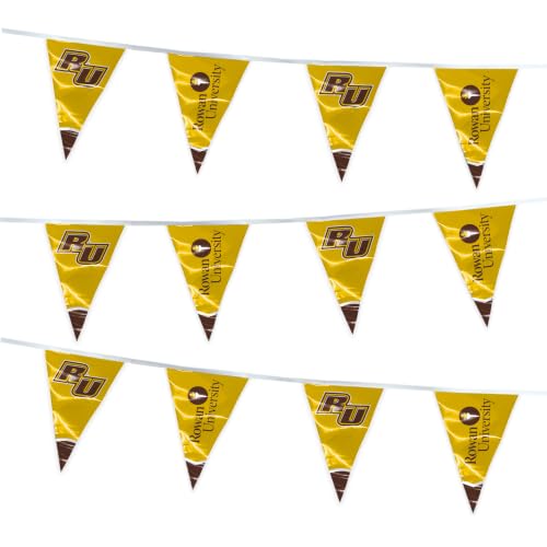 Rowan University Pennant Banner String - 15 ft, 24 Pieces