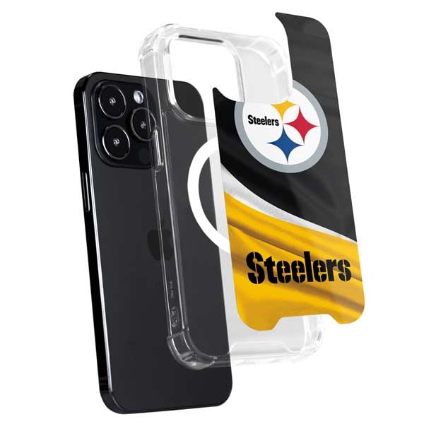 NFL Pittsburgh Steelers iPhone 15 Pro Max Case with MagSafe