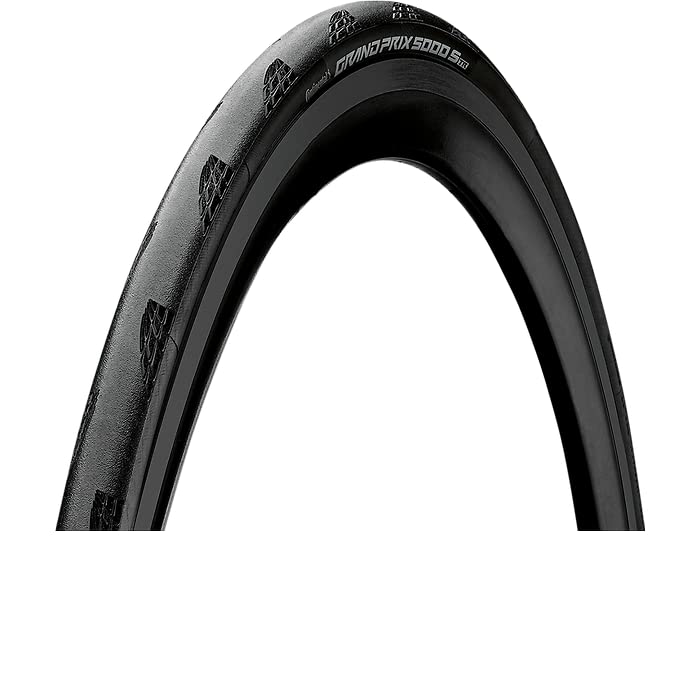 Continental Grand Prix 5000 S TR Tubeless Road Bike Tire - Black 700x28