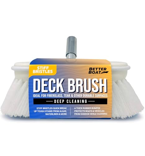 Stiff Boat Deck Brush Head - 8