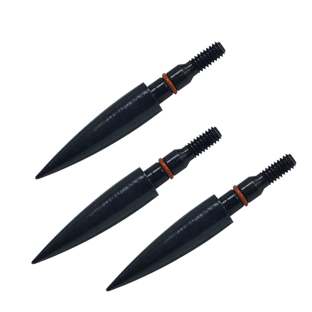 Field Points arrowheads 150 Grains Archery Field Points,5/16" Steel Screw in Archery Field Tips and Broadheads (1 Dozen 12 PCS)