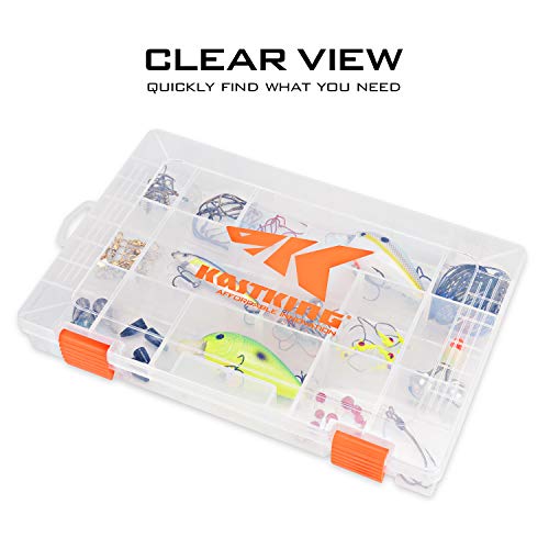3600 & 3700 Fishing Tackle Storage Boxes with Removable Dividers
