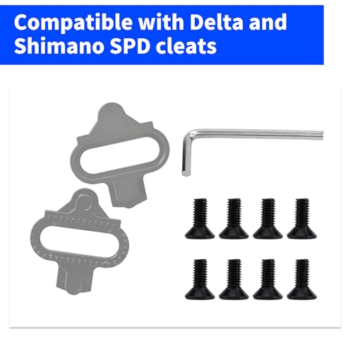8-Pack Replacement Screws for Delta & Shimano SPD Cleats