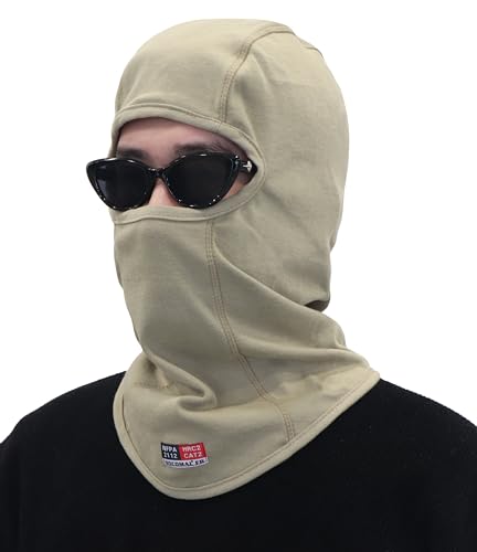 BOCOMAL FR Balaclava Face Mask Midweight Flame Resistant Covering