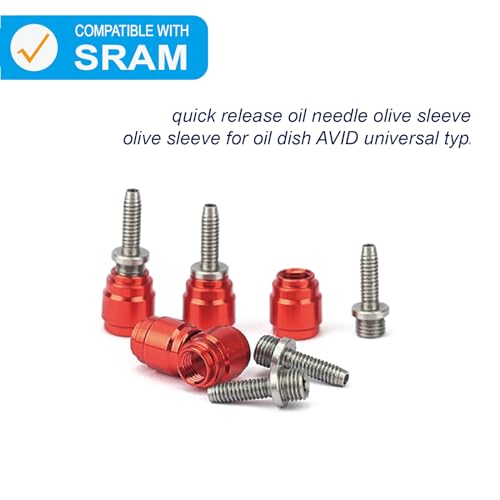 Olive Connecting Insert Kit for Avid Sram Hydraulic Disc Brakes