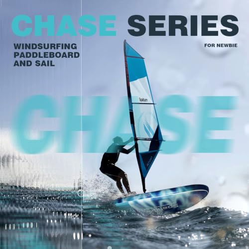 Inflatable Windsurfing Sail & Board Set - Blue, 5 m²