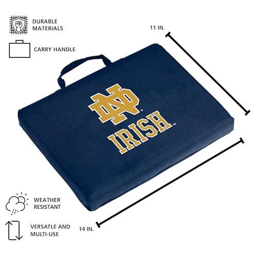 Stadium Cushion with Team Logo - Notre Dame Fighting Irish