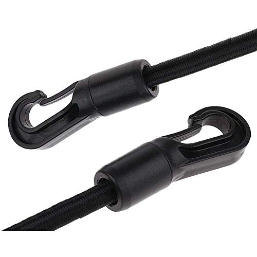Saycker 3m Elastic Horse Neck Stretcher Reins Adjustable Training Rope Black