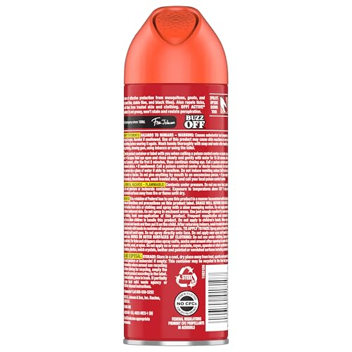OFF! Active Insect Repellent Spray 6oz Pack of 2 Sweat-Resistant