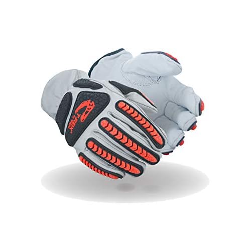 Magid Glove & Safety T-REX ANSI Level A5 Cut Resistant Impact Glove, 1 Pair, Size 9/Large, TRX818