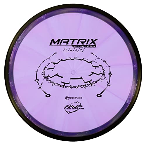 MVP Disc Sports Proton Matrix Disc Golf Midrange 170-175g - Mystery Color, Stable, PDGA Approved