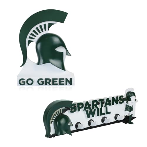 Michigan State Spartans Tabletop Home Decor - Double-Sided Design