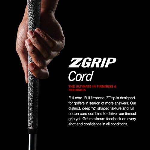 ZGrip Cord Golf Grip - Standard Size - All-Weather Control