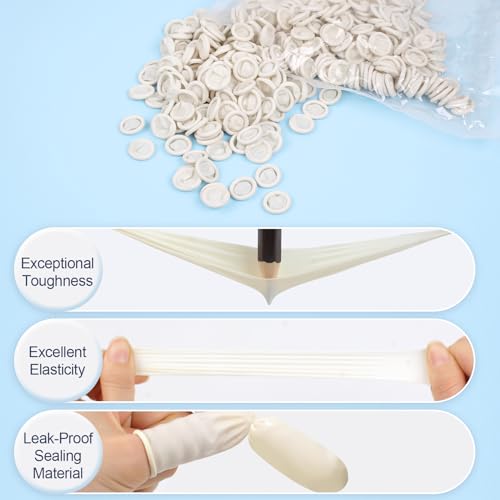 Disposable Finger Cots - Medium Size, 480pcs - Finger Protectors for Electronics & Crafts