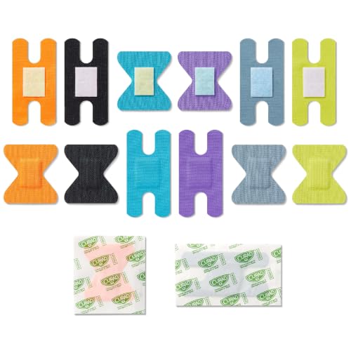 Antibacterial Fabric Bandages - Fingertip & Knuckle - 20 Count