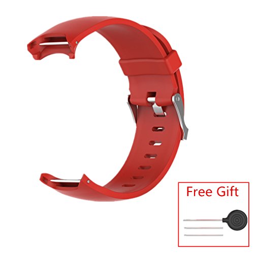 Silicone Watch Strap for Garmin Approach S3 - Red