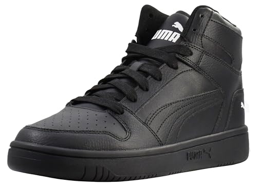 PUMA Men's Rebound Layup Rcl High Sneakers - Black & White Variation