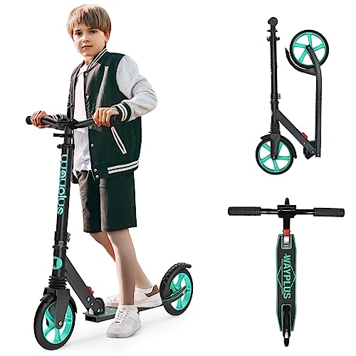 Kick Scooter for Kids and Adults - 8-Inch Wheels, Adjustable Height
