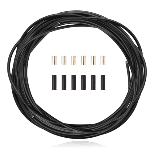 4mm x 3 Meters Bicycle Shift Cable Housing with 12 End Caps