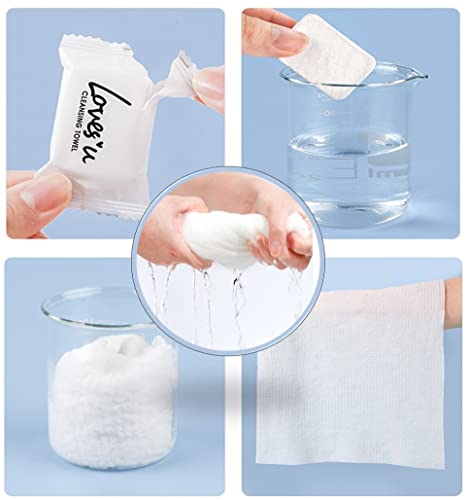 Compressed Travel Washcloths - Premium Disposable Towels for Camping