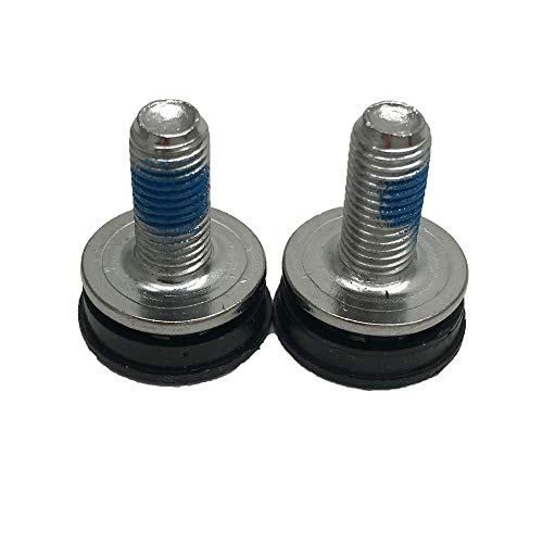 M8 Bike Crank Arm Bolts - 8mm Square Taper Bottom Bracket Screws - 2 Pcs