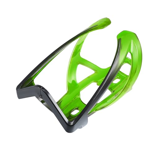 Bike Water Bottle Holder - Universal Plastic Cage - Green
