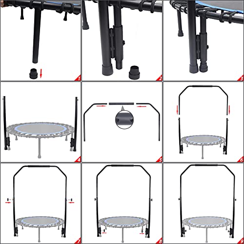 Adjustable Handle Bar for 40" Round Trampolines - Foam Grip