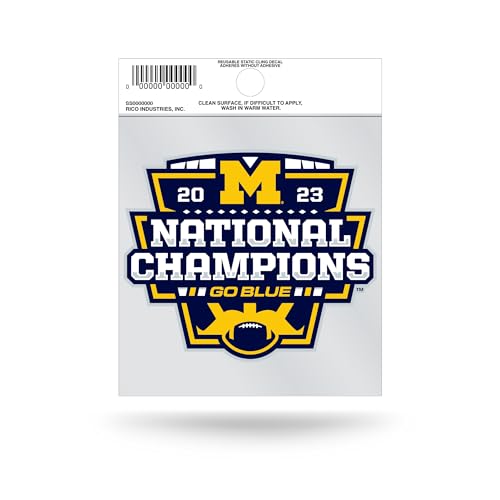 Georgia Bulldogs 2024 CFP National Champs Car Decal - 4" x 5"