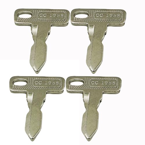 OEM Replacement Ignition Key Set for Club Car DS/Precedent (1982+) - 4 Keys